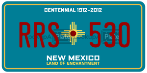 RRS530  license plate in NM
