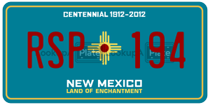 RSP194  license plate in NM