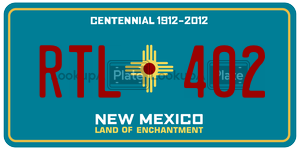RTL402  license plate in NM