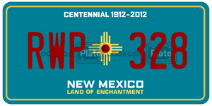 RWP328  license plate in NM