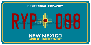 RYP088  license plate in NM