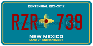 RZR739  license plate in NM