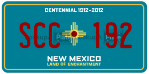 SCC192  license plate in NM