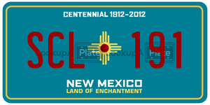SCL191  license plate in NM