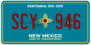 SCY946  license plate in NM