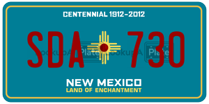 SDA730  license plate in NM