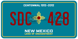 SDC428  license plate in NM