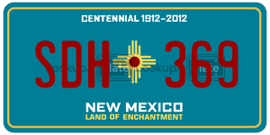 SDH369  license plate in NM