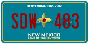 SDW483  license plate in NM