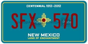 SFX570  license plate in NM