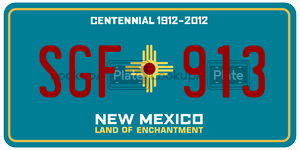 SGF913  license plate in NM