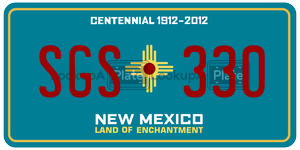 SGS330  license plate in NM