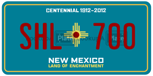 SHL700  license plate in NM