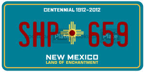 SHP659  license plate in NM