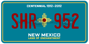 SHR952  license plate in NM