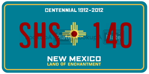 SHS140  license plate in NM