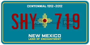 SHY719  license plate in NM