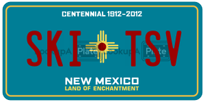 SKITSV  license plate in NM