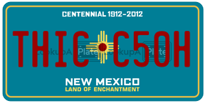 THICC50H  license plate in NM