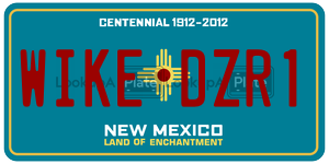 WIKEDZR1  license plate in NM