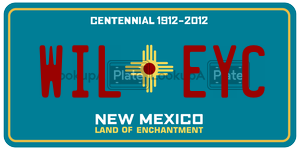 WILEYC  license plate in NM