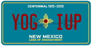 Y0GIUP  license plate in NM