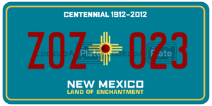 Z0Z023  license plate in NM