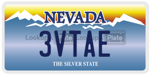 3VTAE  license plate in NV