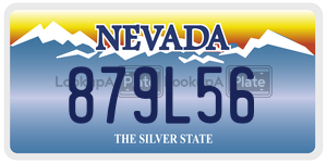 879L56  license plate in NV