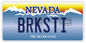 BRKSTI  license plate in NV