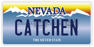CATCHEN  license plate in NV