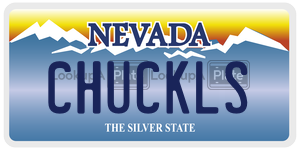 CHUCKLS  license plate in NV