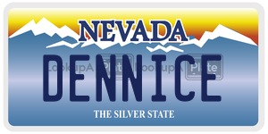 DENNICE  license plate in NV