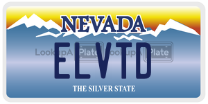ELVTD  license plate in NV