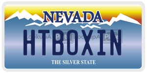 HTBOXIN  license plate in NV