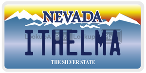 ITHELMA  license plate in NV