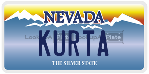 KURTA  license plate in NV