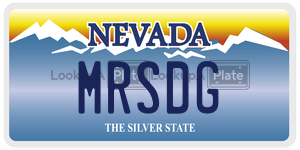 MRSDG  license plate in NV