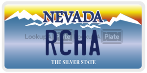 RCHA  license plate in NV