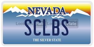SCLBS  license plate in NV