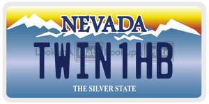 TWIN1HB  license plate in NV
