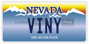 VINY  license plate in NV