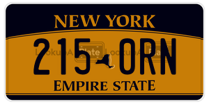 2150RN  license plate in NY