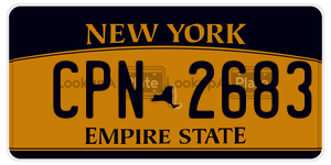 CPN2683  license plate in NY
