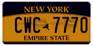 CWC7770  license plate in NY