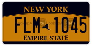 FLM1045  license plate in NY