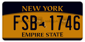 FSB1746  license plate in NY