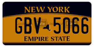 GBV5066  license plate in NY