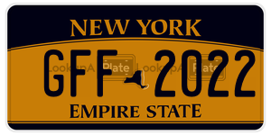 GFF2022  license plate in NY