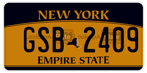 GSB2409  license plate in NY